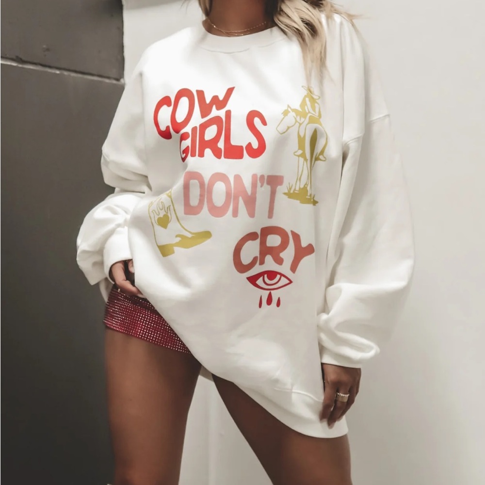 Charlie Southern Sweater. Cowgirls don’t cry. size L NWT